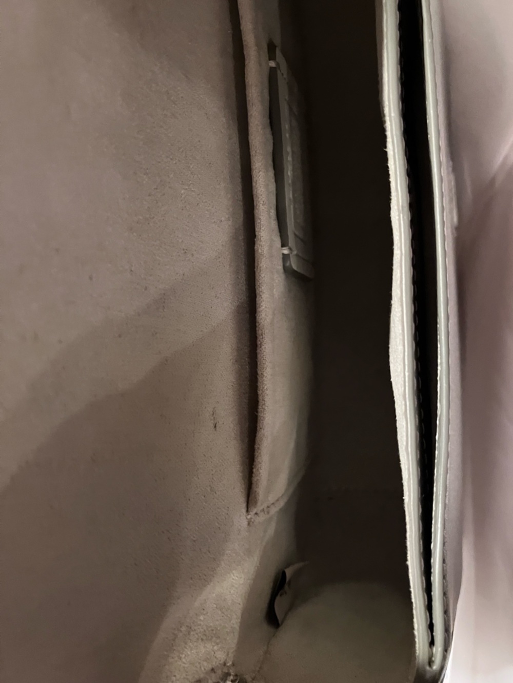 Coach Andrea Metallic Silver Bag - Picture 8 of 10